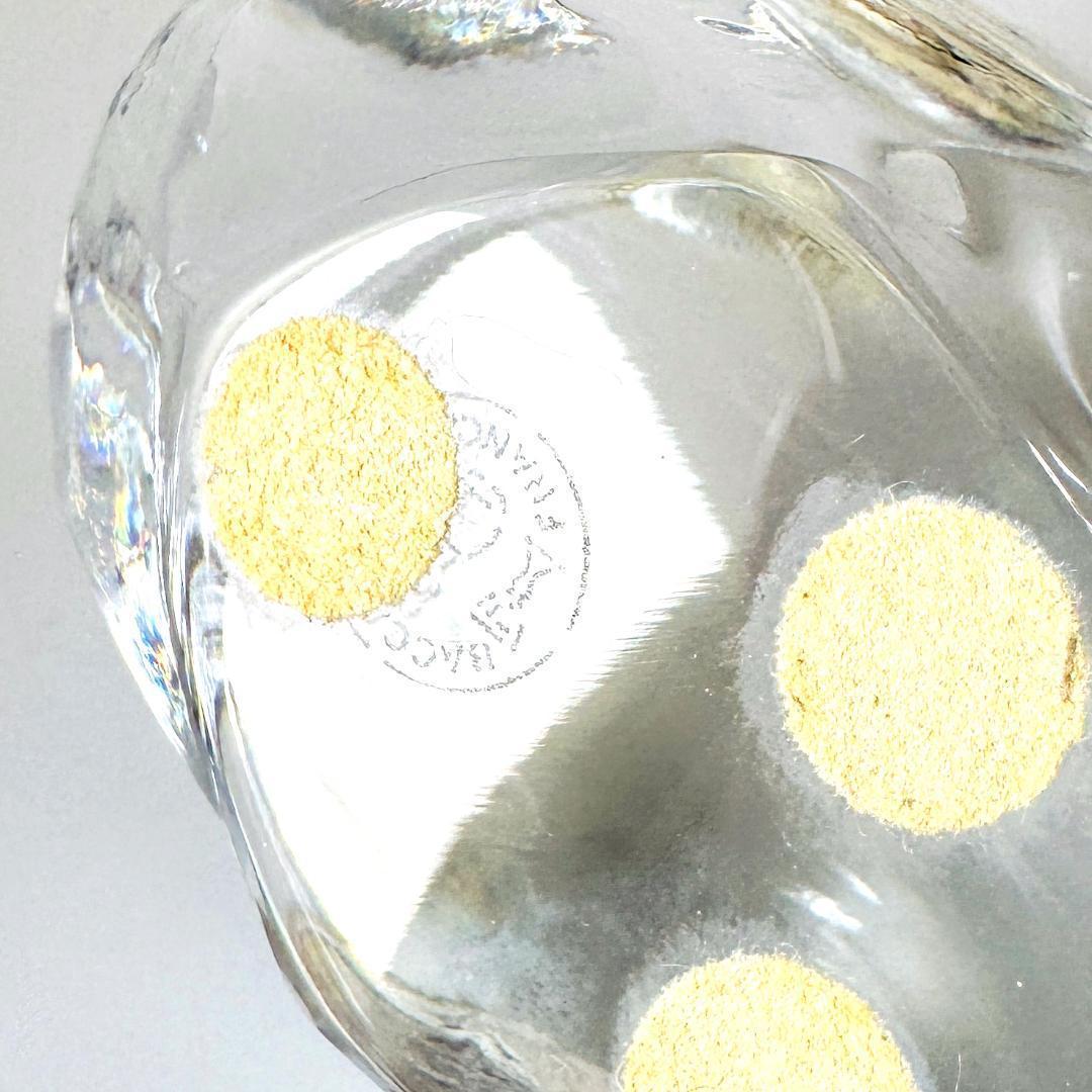 【バカラ】動物 カモ 置物 インテリア★美品★金運2