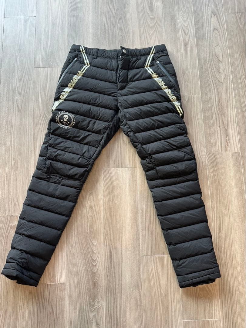 MARK & LONA ブラックダウンパンツ MLM-1D-AT16