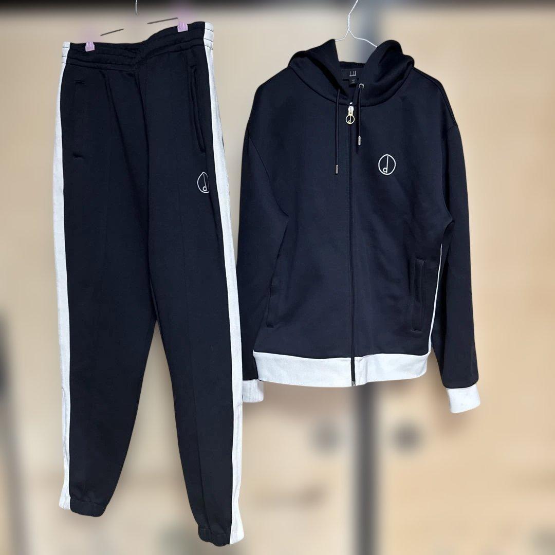 dunhill ジャージ上下セット 黒