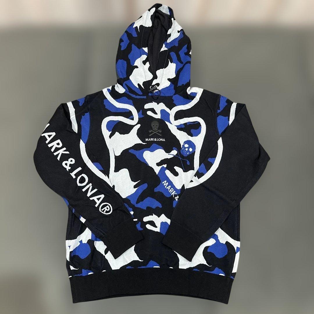 【MARK & LONA】レア✨フードパーカー　トレーナー　美品　L