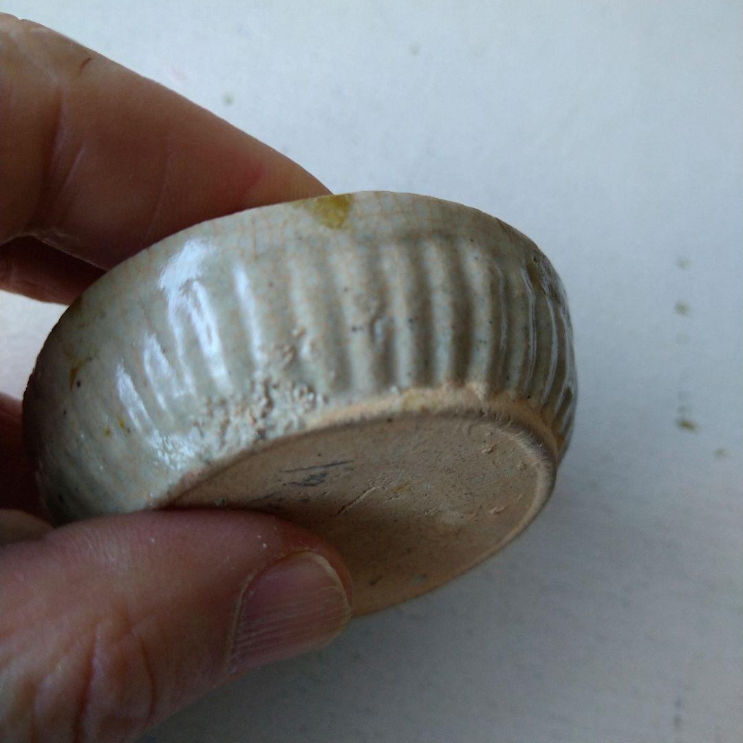 香合 古支那陽刻 香盒