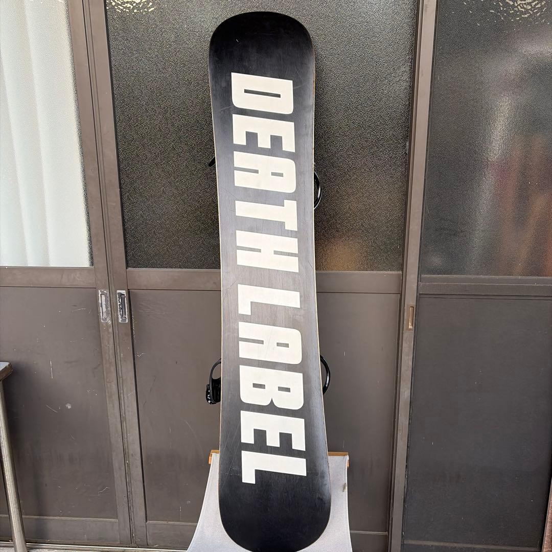 DEATH LABEL スノーボード 黒　137cm