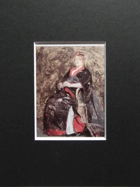 ロートレック、リリ・グルニエ夫人、希少画集画、状態良好、新品高級額装付