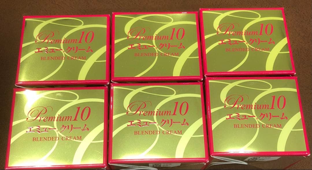 プレミアム10 エミュークリーム 85g×6個