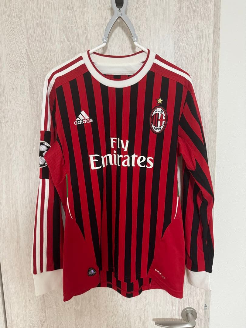 ACミラン adidas 長袖シャツ lサイズ