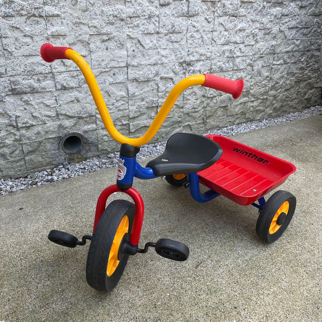 ウィンザー ボーネルンド ペリカン三輪車winther 荷台付き