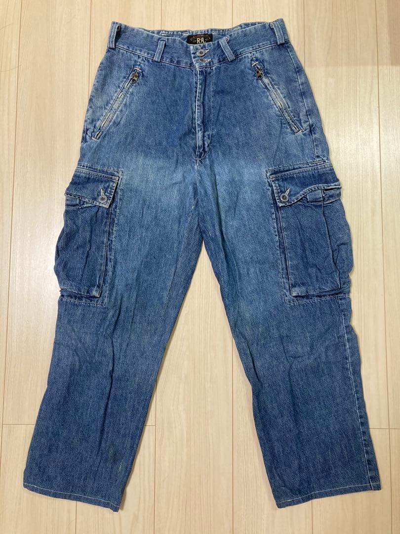 C*N様 RRL 三ツ星 デニムカーゴパンツ