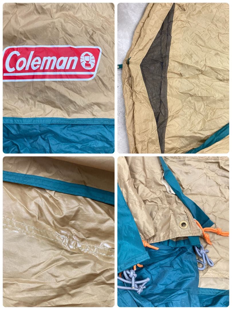 美品　Coleman(コールマン) タフスクリーン2ルームハウス マットセット