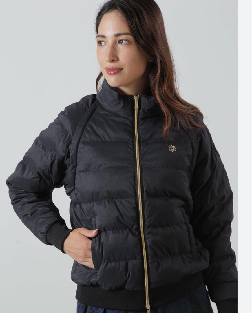 St ANDREWS セントアンドリュース ブラック ダウンジャケット L