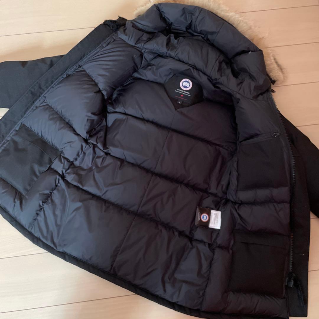 【美品】  カナダグース CRESTON ブラック S