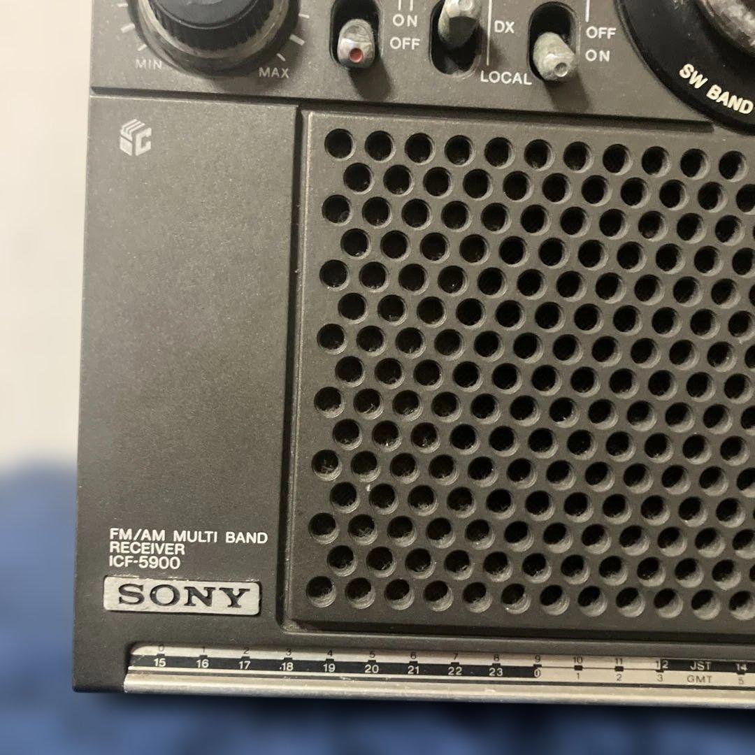 d*2様 SONY ICF-5900 FM/AMマルチバンド受信機　※完全ジャン