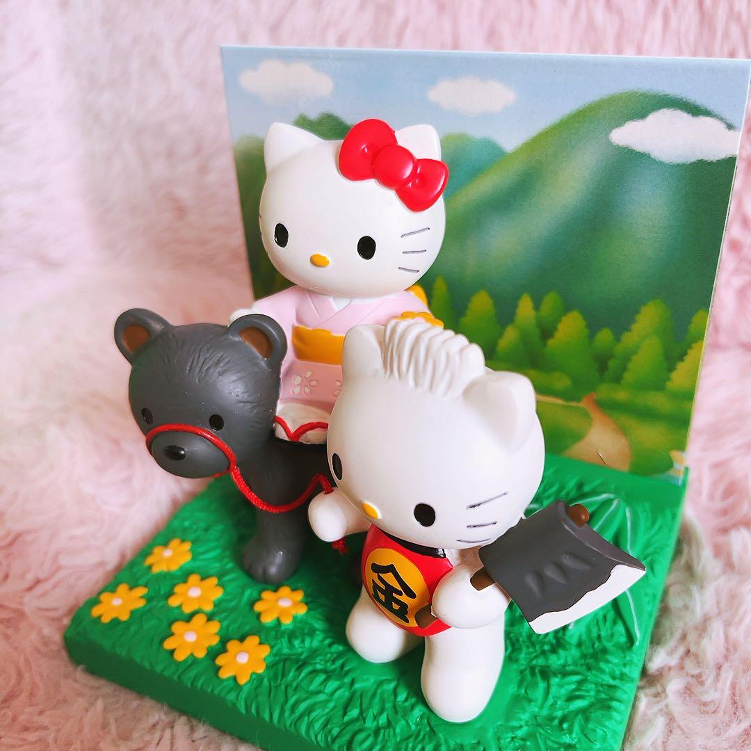 希少レア　ハローキティ　ダニエル　金太郎　置物　平成レトロ　サンリオ　2002