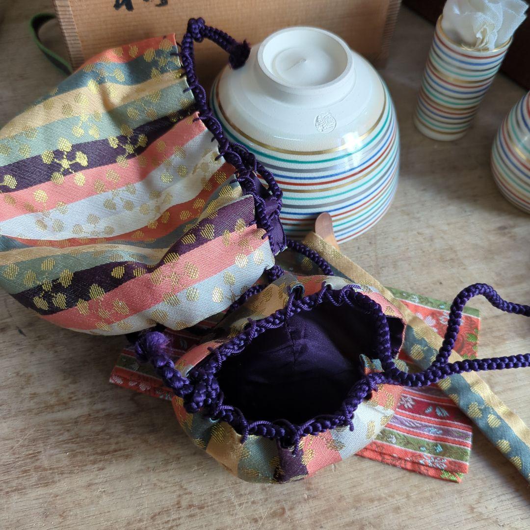 茶箱　布摺漆　唐草蒔絵　 茶箱お茶道具　共箱　セット　美品　木箱入　木製　漆器