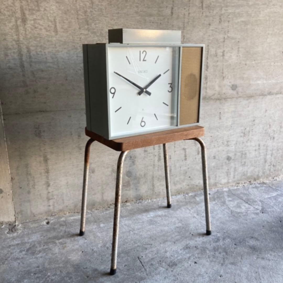 SEIKO セイコー 時計 吊り下げ 大型 学校 スピーカー レア 希少 レトロ