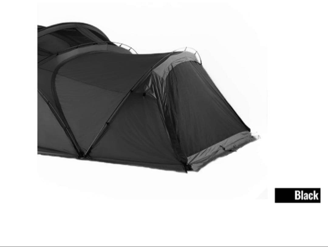 ヘロス　snail shelter 拡張ベスタビュール（ブラック）