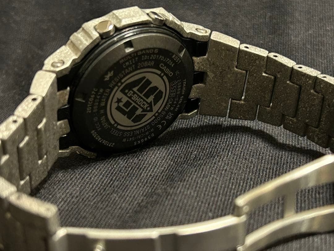 <限定品> <極美品>G-SHOCK40周年記念 GMW-B5000PS-1JR