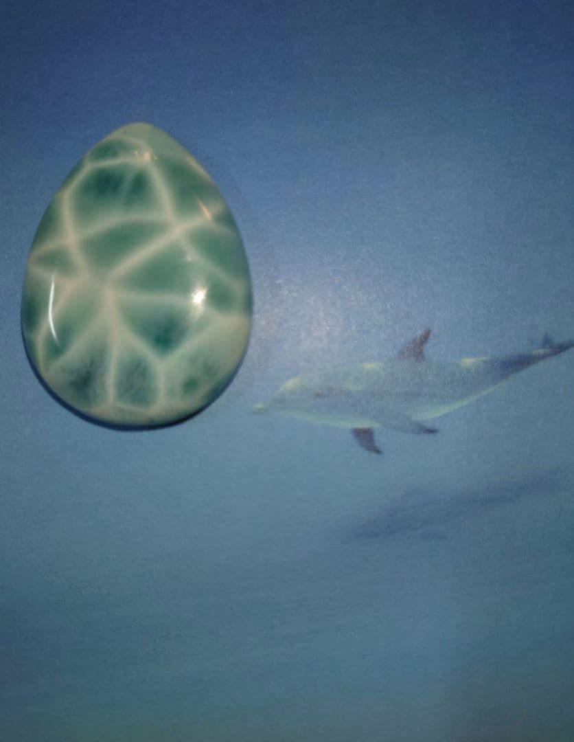 ★【 １４ｇ 】★ ラリマー ★ 高品質 ★ 美品 ★ 雫型 ★