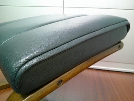 冨士ファニチア 本革 オットマン 角度２段階調整可 フジファニチア