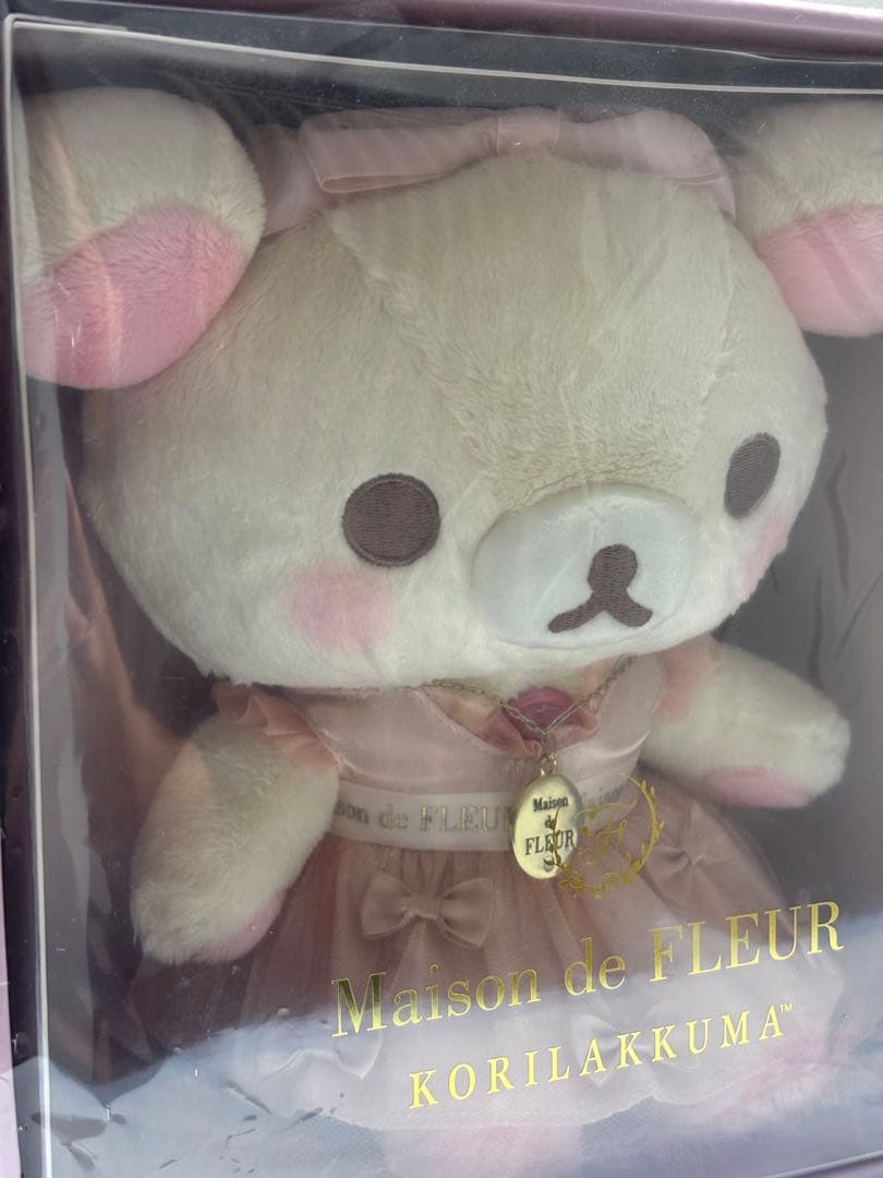 商談中　メゾン ド フルール　コリラックマ　有楽町　コラボ　ぬいぐるみ　未開封