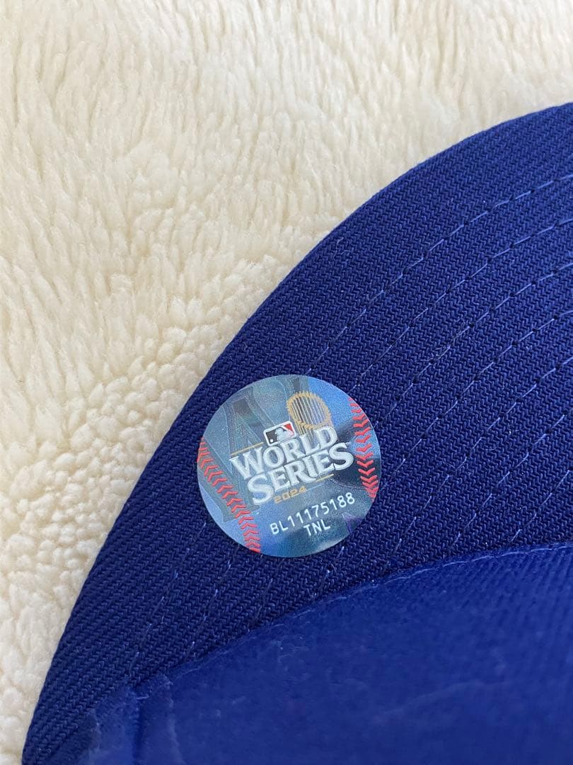 レア7 1/2 ドジャース2024ワールドシリーズチャンピオン記念公式キャップ