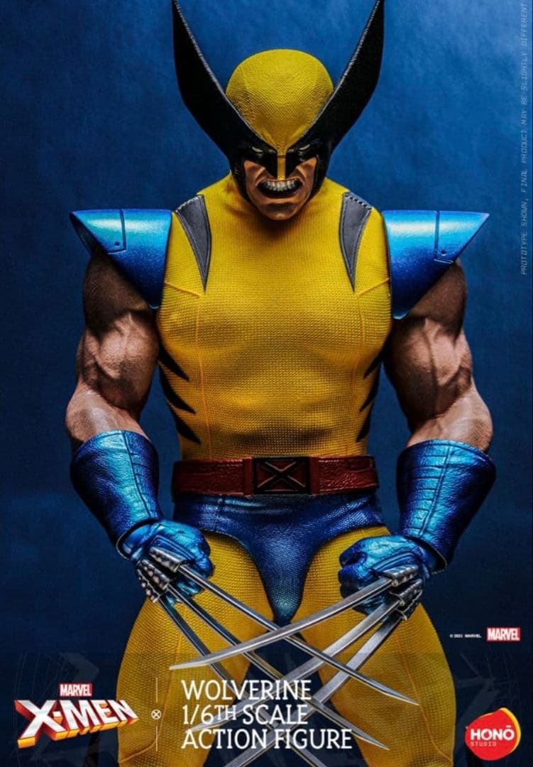 最安値　炎スタジオ　マーベル コミック　xmen ウルヴァリン　ホットトイズ