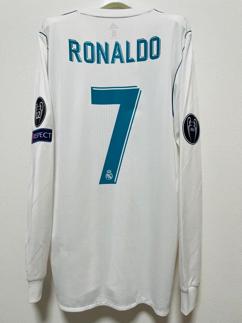 レアルマドリード　17/18 ロナウド　ユニフォーム　選手支給品