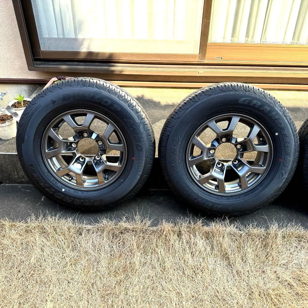 （送料込み）ジムニーシエラ JB74 新車外し ホイール＆タイヤ 2025年製