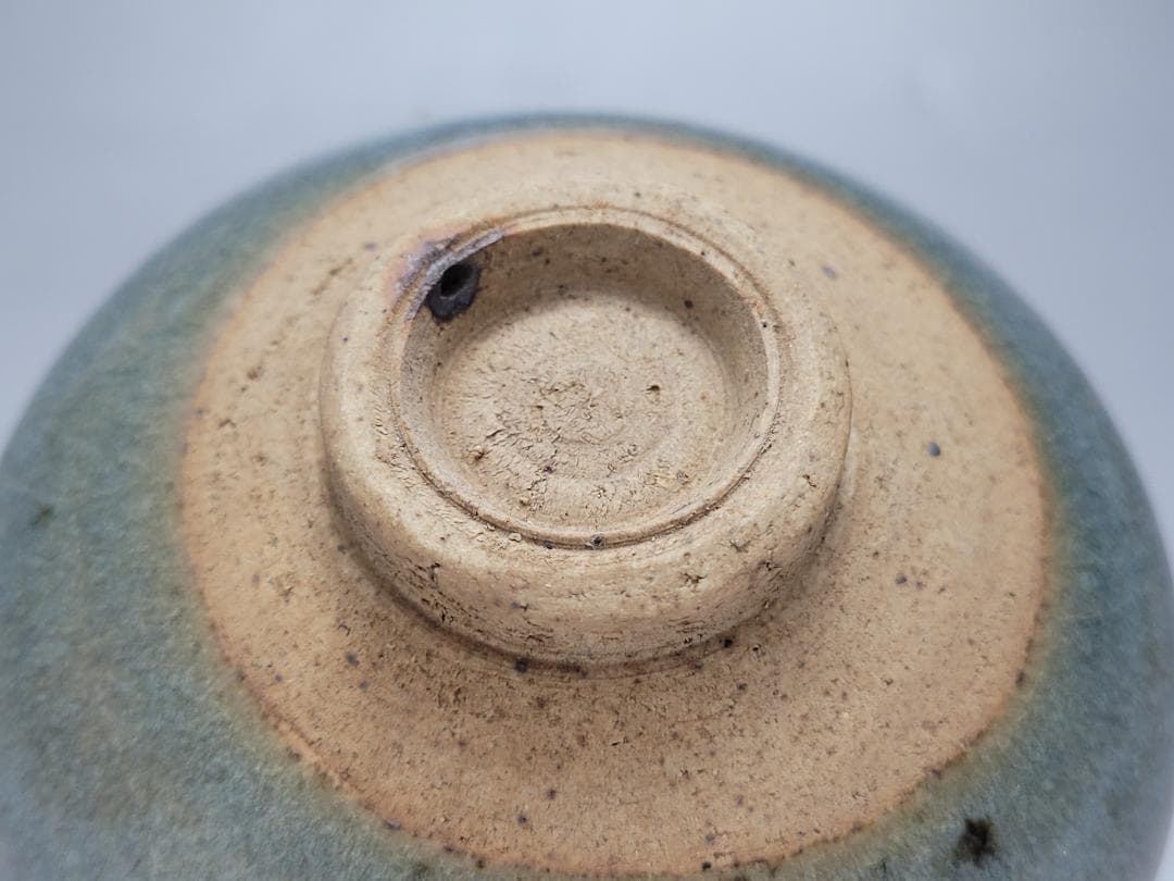 天藍釉 均窯 紅斑窯変 茶杯 宋元時代 幅約9cm