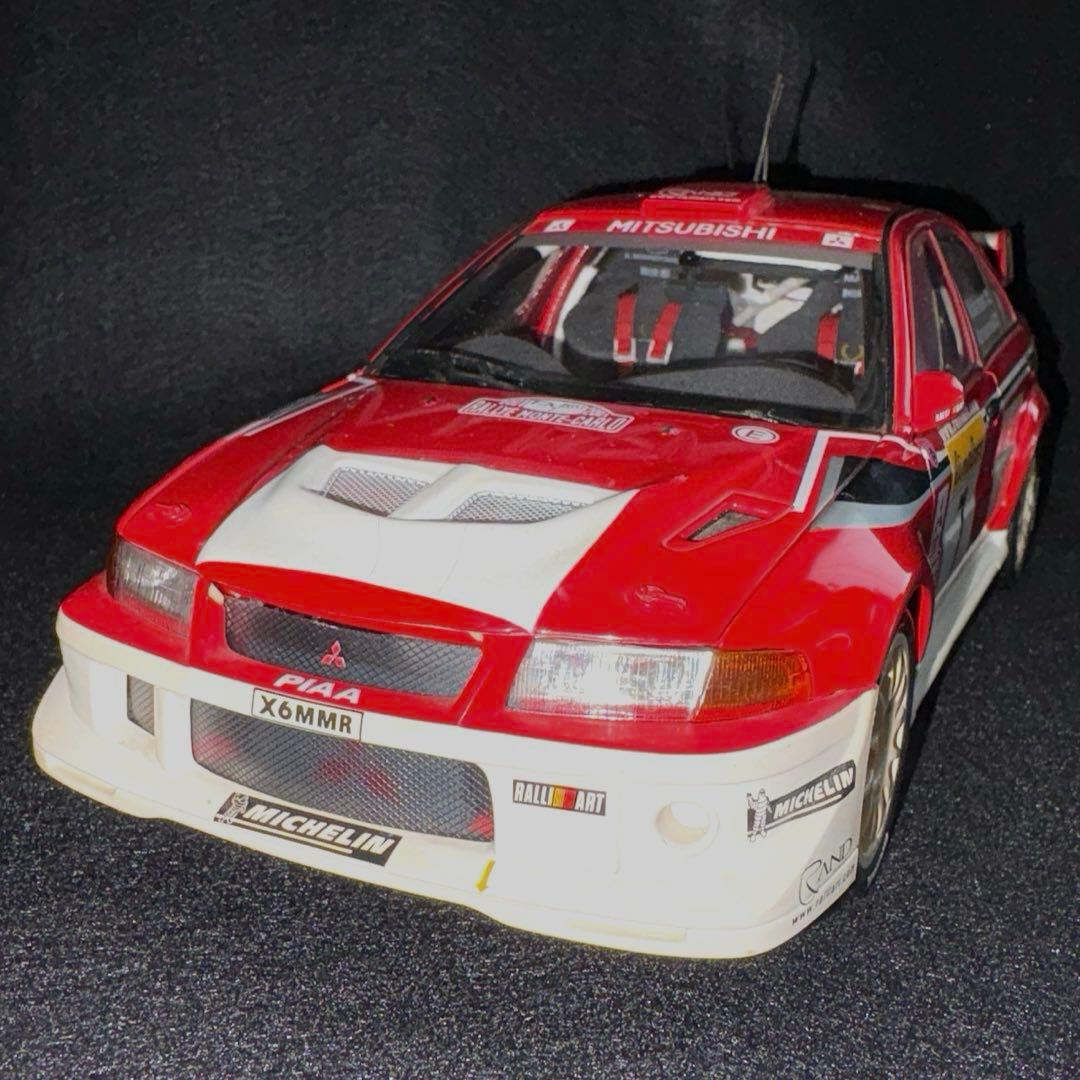 オートアート ランサーエボリューションⅥ ラリー仕様 1/18 ジャンク