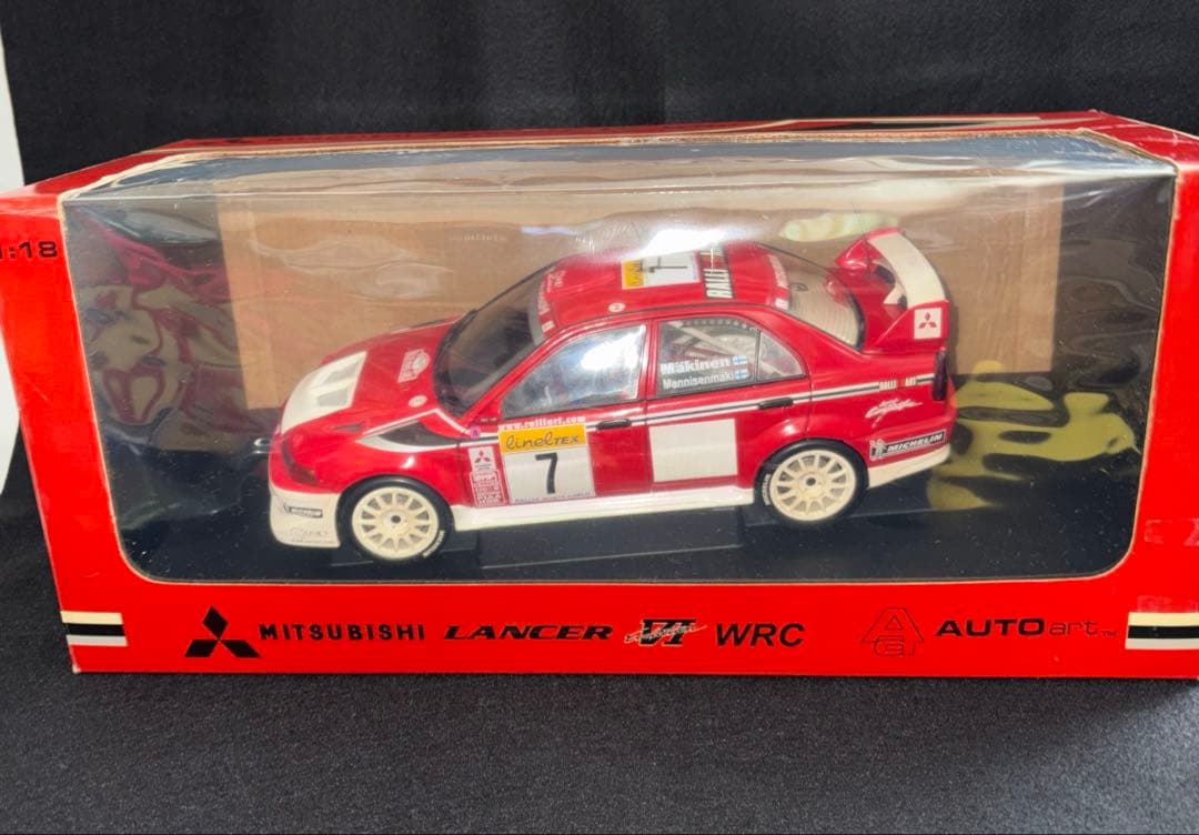 オートアート ランサーエボリューションⅥ ラリー仕様 1/18 ジャンク
