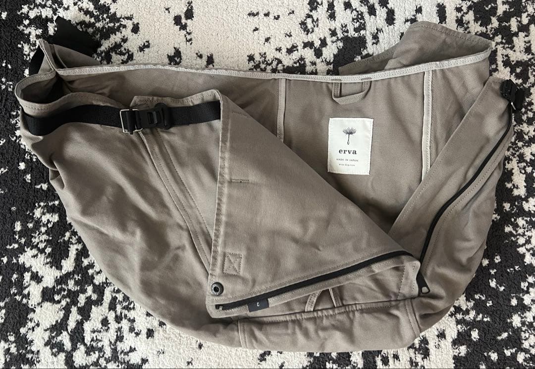 erva エルバ　多機能ドッグスリング　アベルト　サイズ2 グレージュ