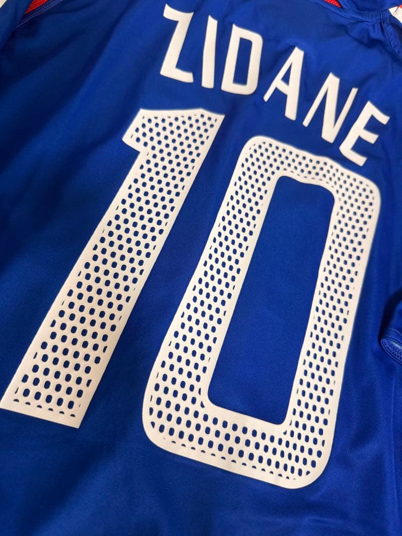 【貴重/正規品】美品　ジダン　フランス代表　ユニフォーム 即発送