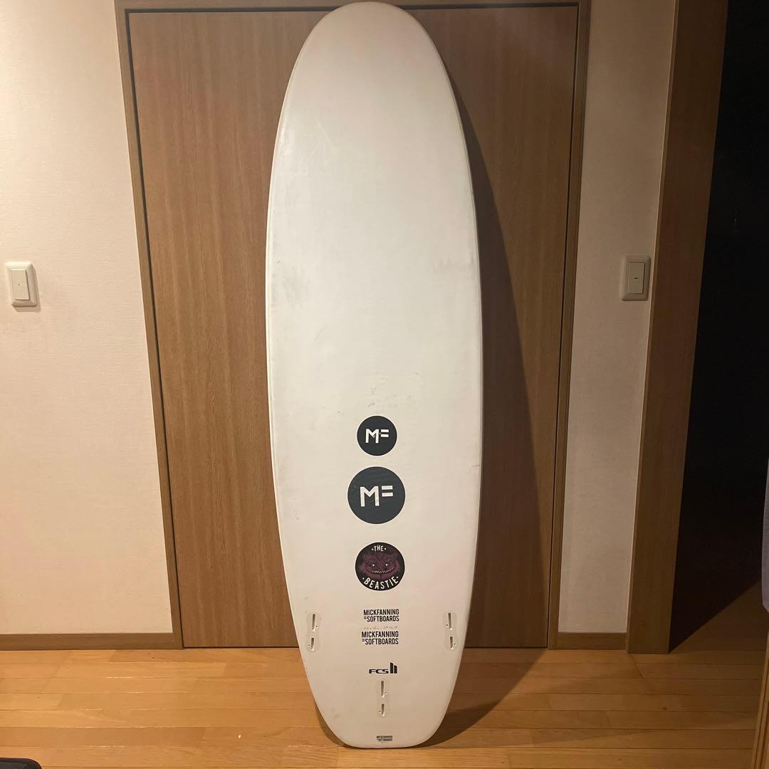 美品ミックファニング クマフィッシュMFソフトボード 6'6 ミッドレングス