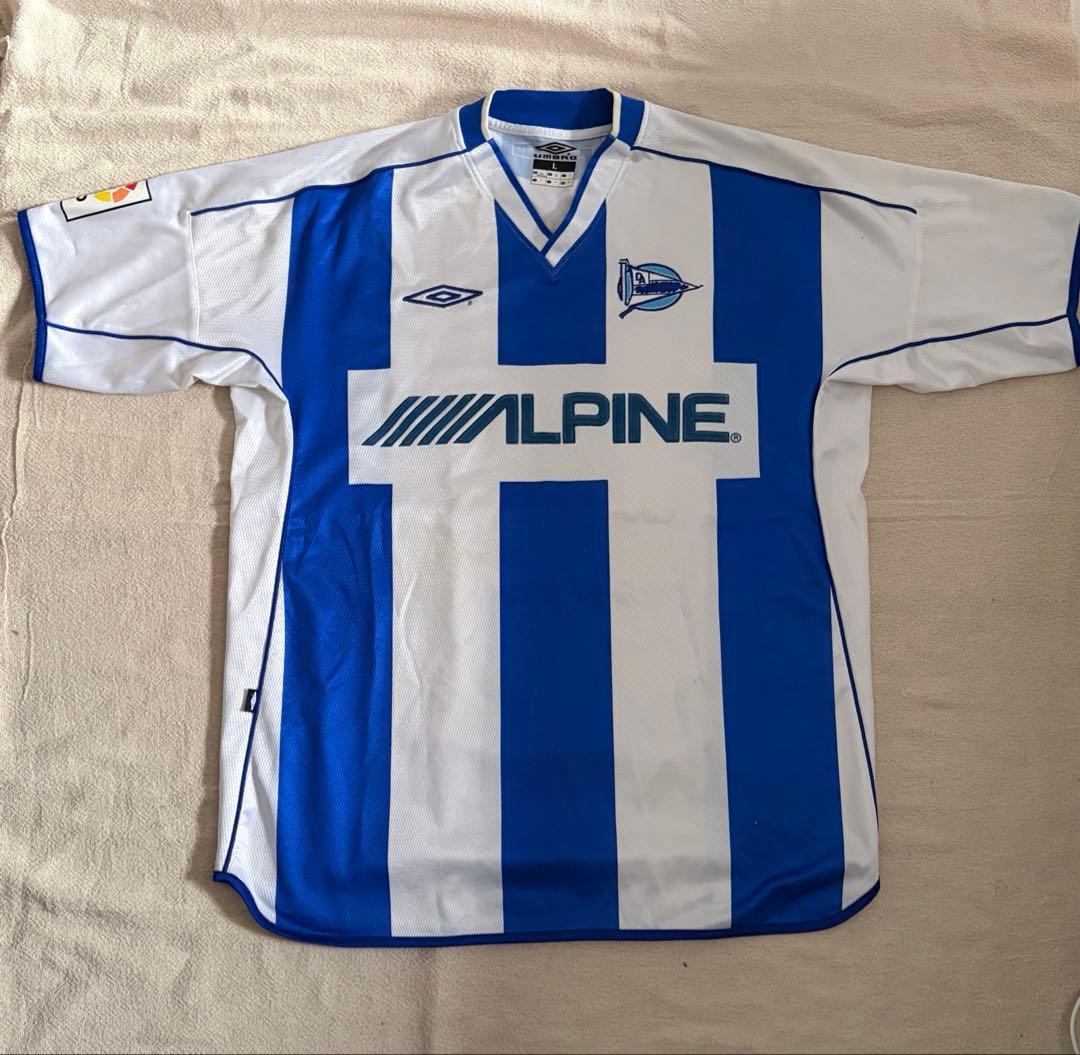 希少 デポルティーボ・アラベス ユニフォーム 02/03 ホーム