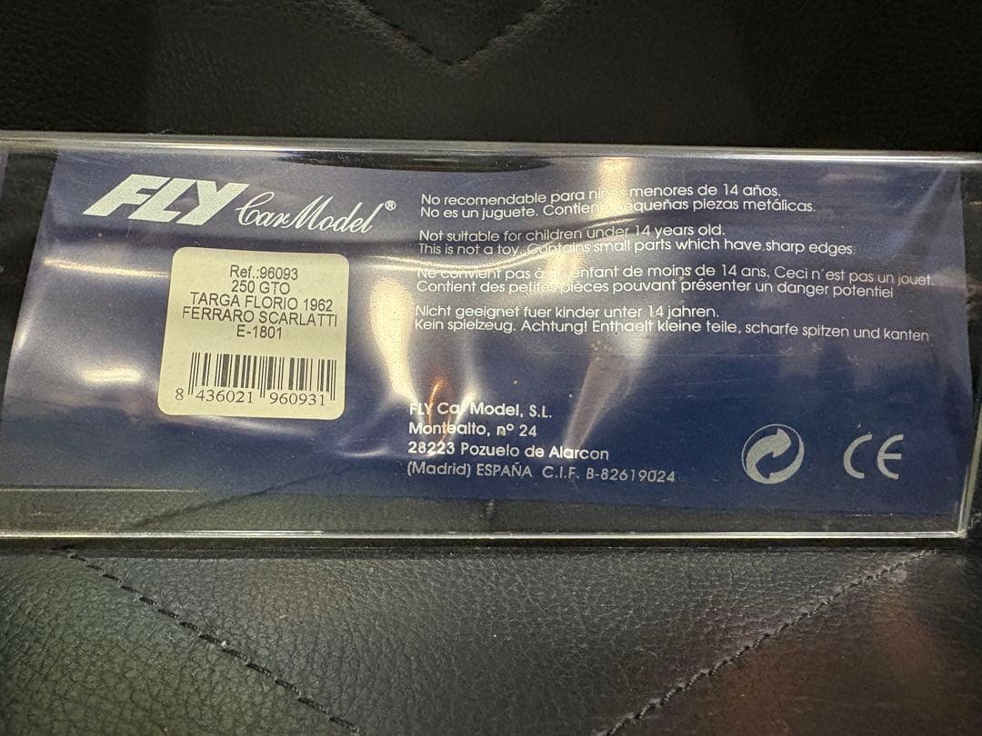 スロットカー FLY Ferrari250GTO 1/31 新品未使用！