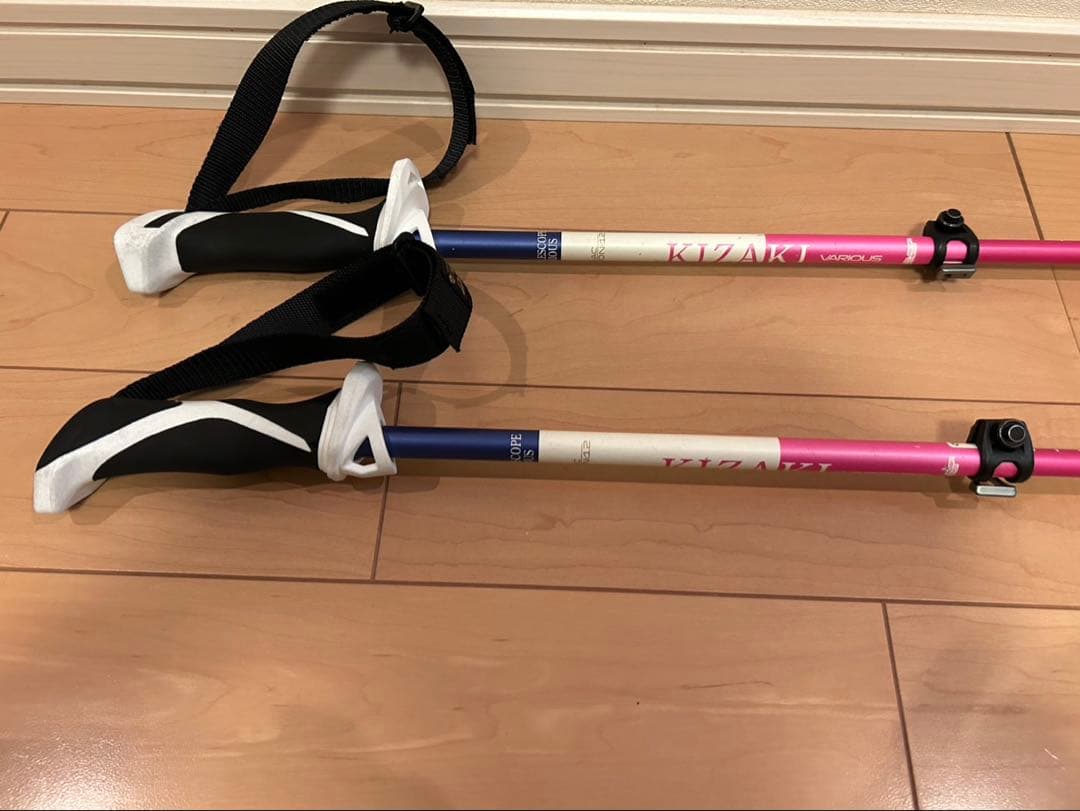KIZAKI キザキ伸縮式スキーポールストック