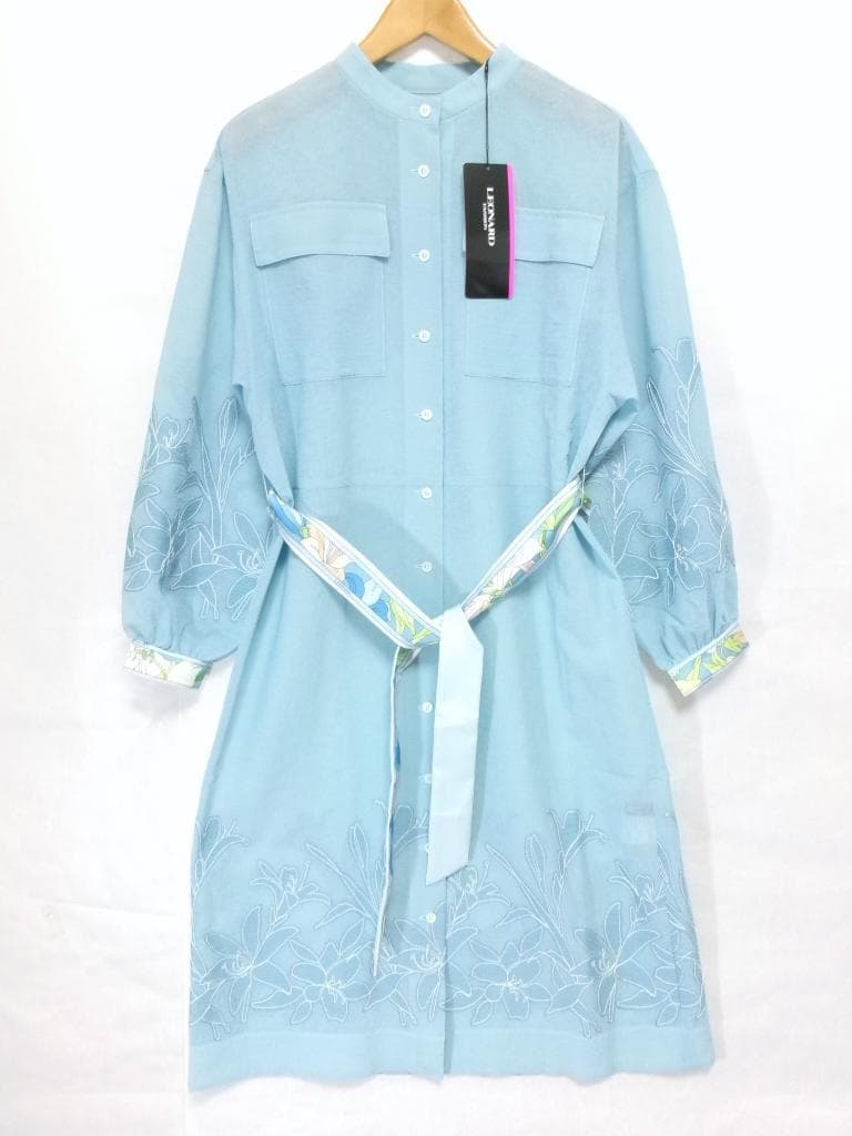 2025年製☆LEONARD　レオナール　ワンピース　38　新品　975594