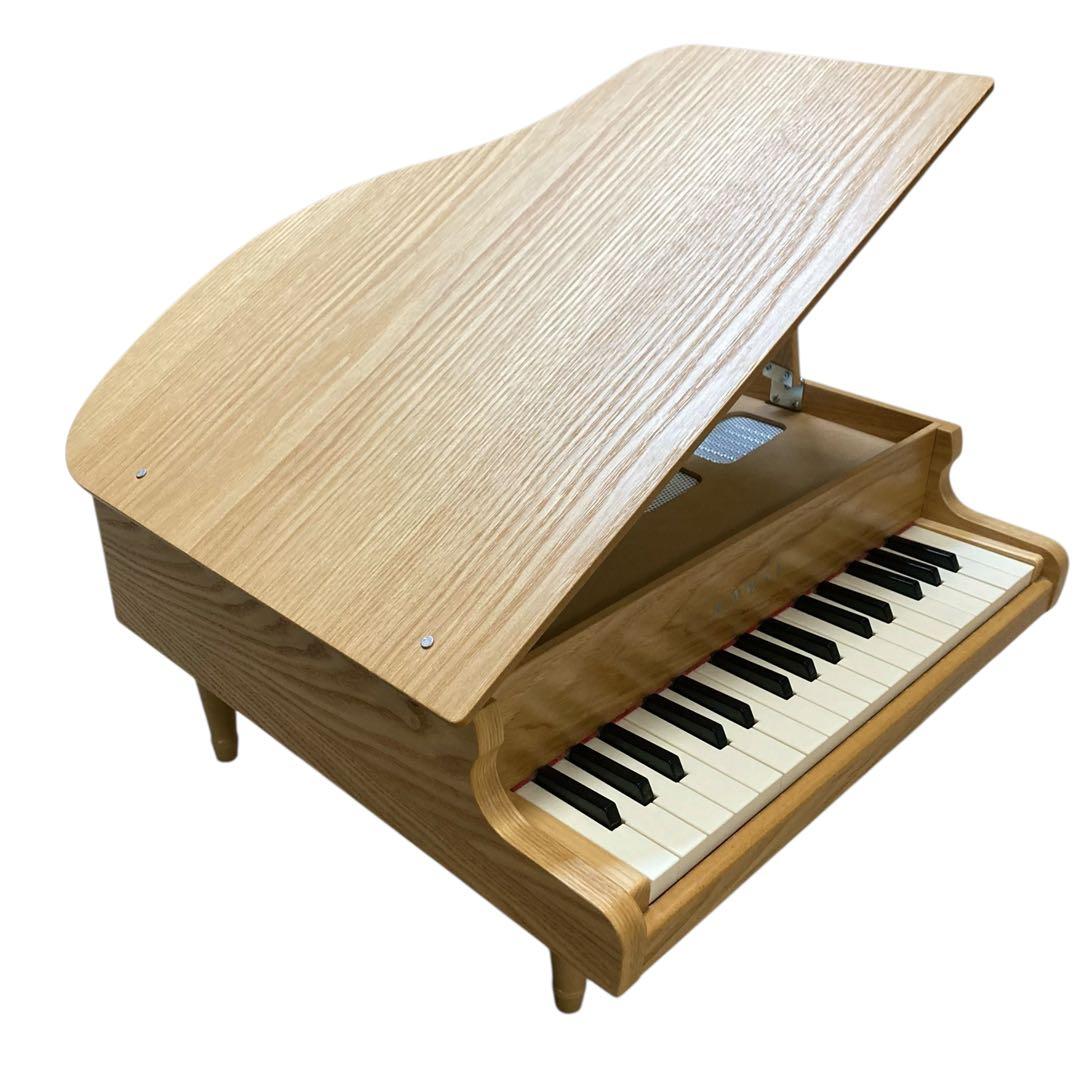 KAWAI 木製 ミニグランドピアノ 32鍵 ナチュラルウッド 美品