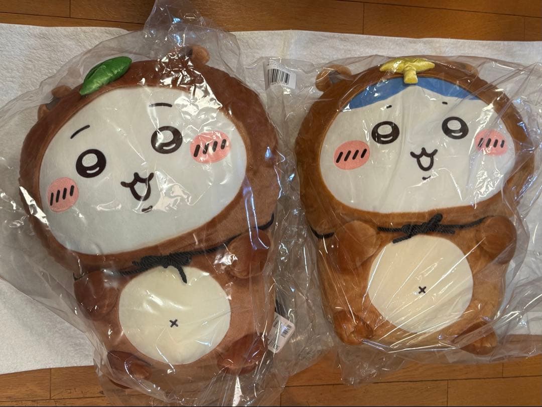 ちいかわ たぬきだもんくじ A賞 ちいかわ ハチワレ ペア