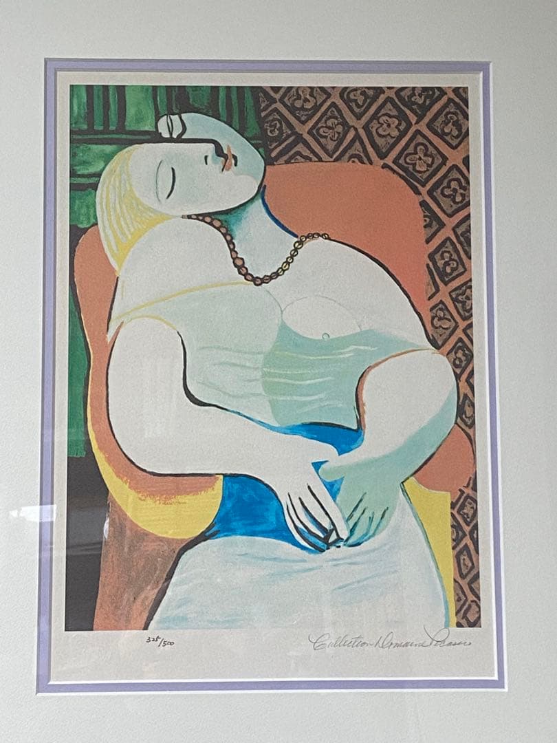 Pablo Picasso Dream リトグラフ 325/500