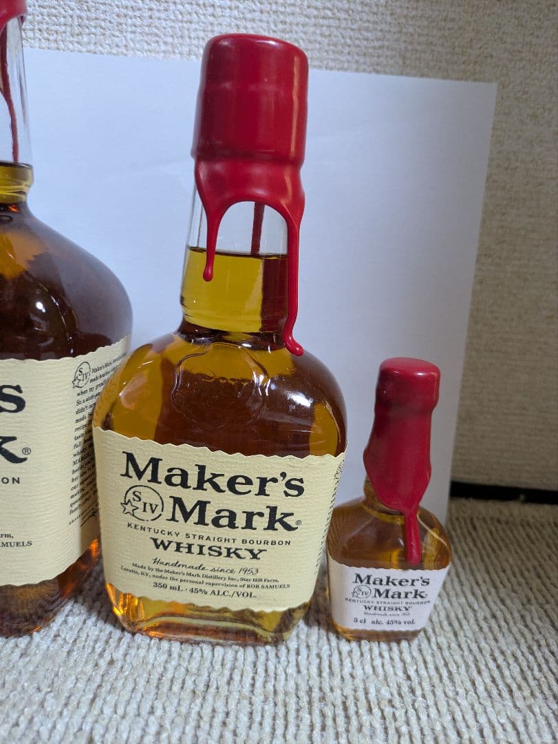 メーカーズマーク　Maker's Mark ウイスキー 45%　セット