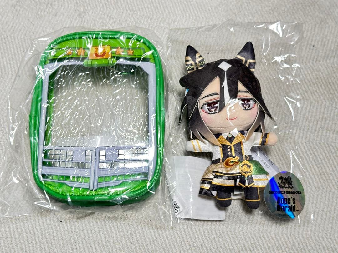 新品 セット　ウマ娘　ステイゴールド　公式　ぬいぐるみ　ポーチ　6thイベント