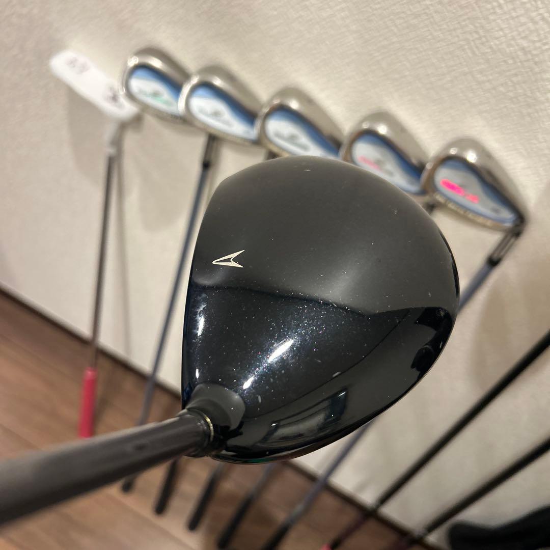 パラディーゾ　レディースL 9本　右利き　ハーフゴルフセット