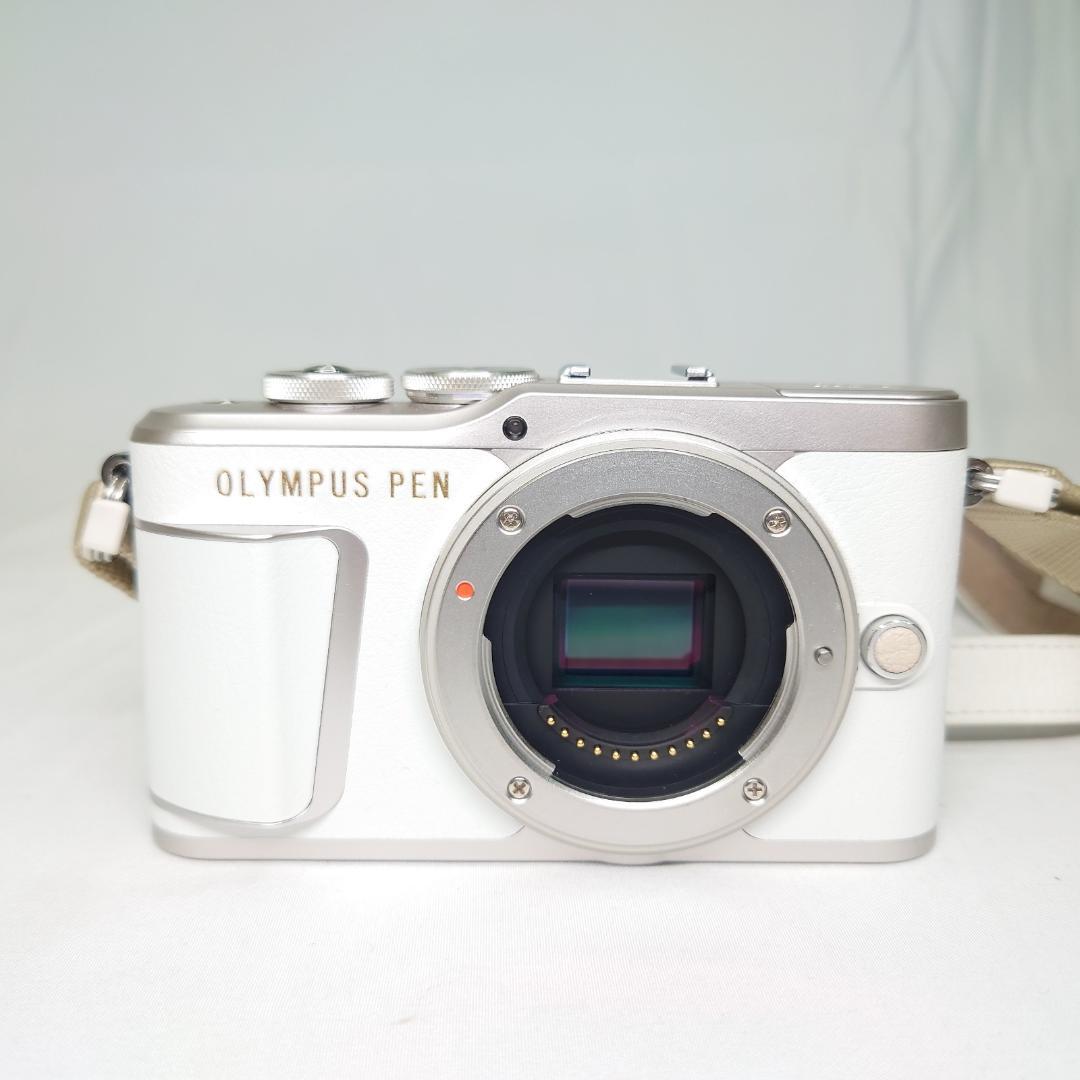 オリンパス E-PL9 白 OLYMPUS シャッター429回　動作OK