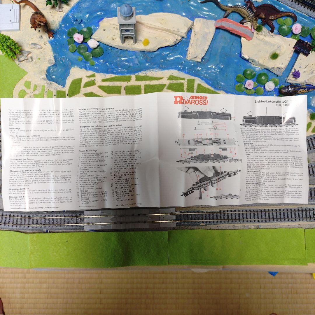 Nゲージ ペンシルバニア鉄道GG1型電気機関車 ARNOLD/RIVAROSSI