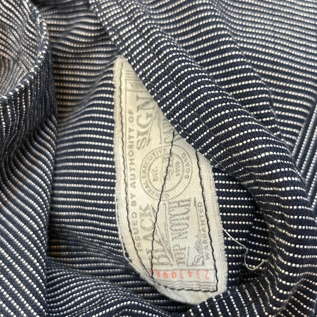 BLACK SIGN【ブラックサイン】オーバーオール　【size S】