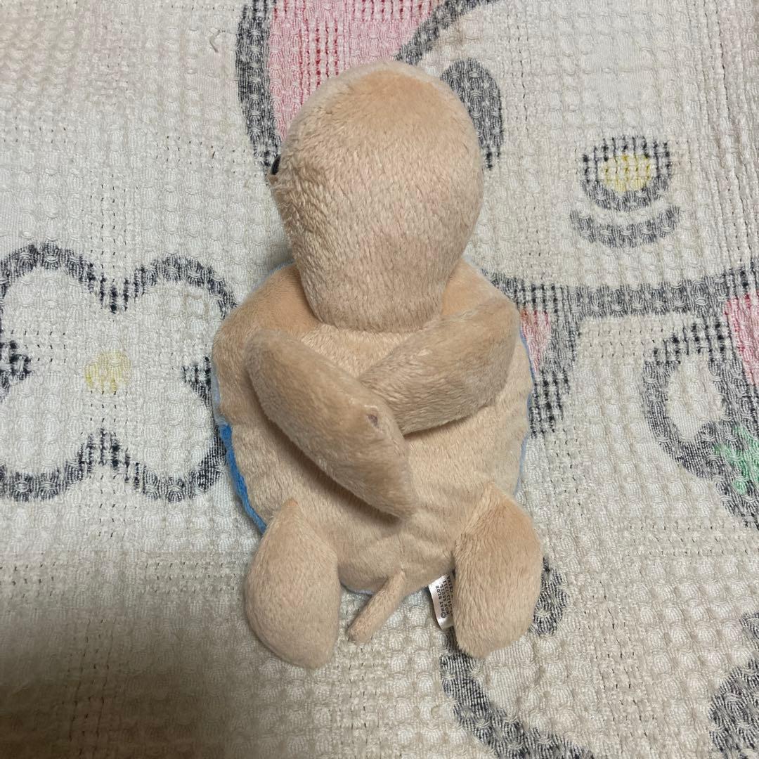 モンスイユ　MAY BLUE カメ　ぬいぐるみ　中古品　穴あき有