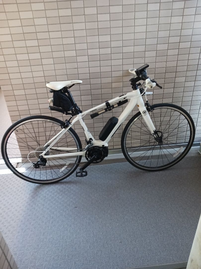 YAMAHA YPJ C 電動アシスト付きホワイトクロスバイク