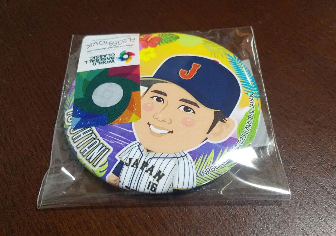 大谷翔平　WBC　缶バッジ　レア