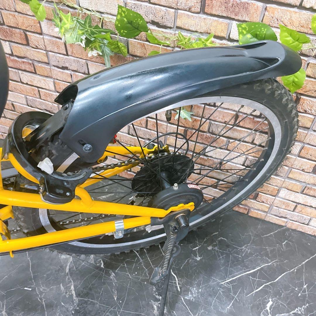 【75】子供用自転車 子供車 HUMMER イエロー 22インチ